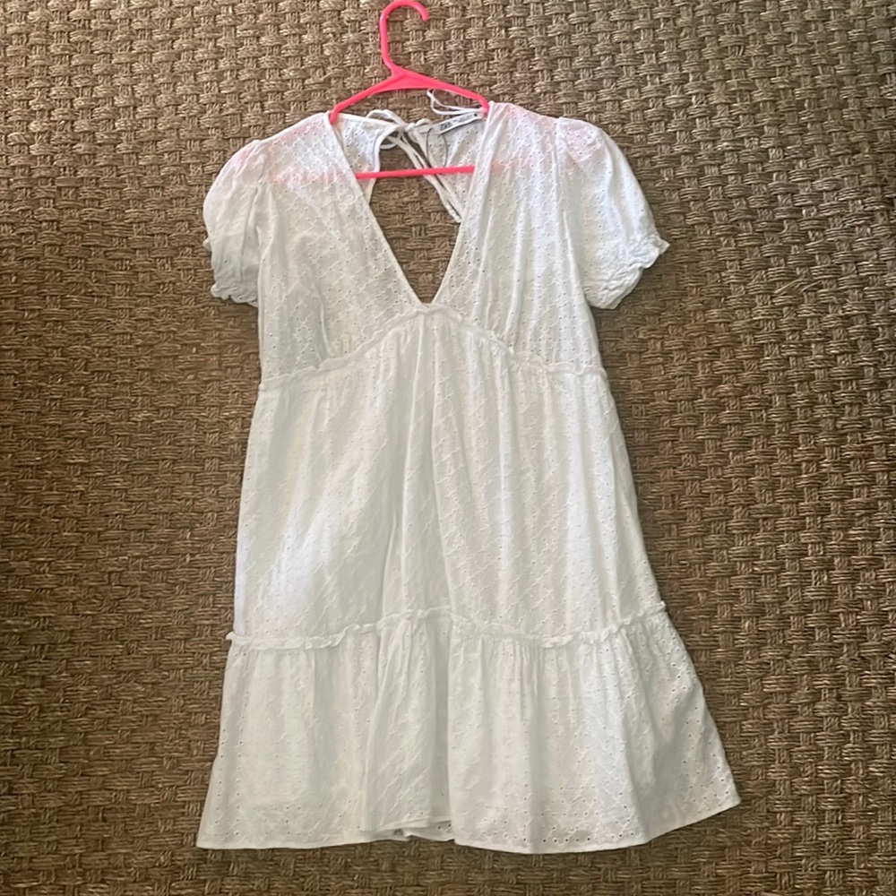 White Zara Dress